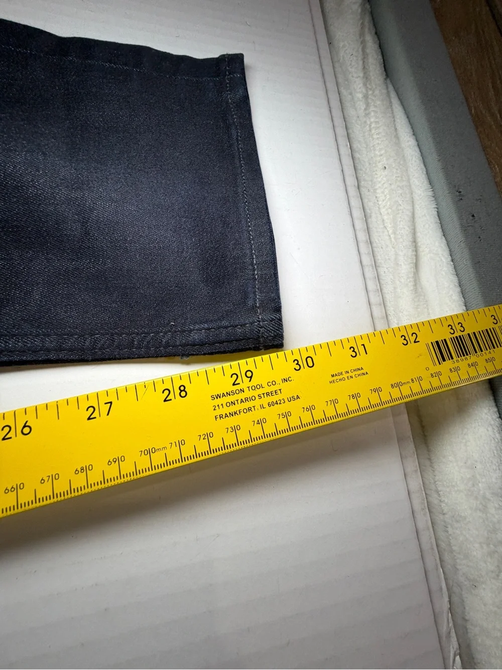 Banana Republic Men's Slim Straight Black Jeans